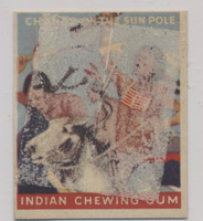 1947 Goudey Gum R773 Indians Original Art Of Ring on Side Panel, Wrapper, 1Card, & Letter From The Goudey Company  #*