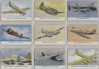 1940's Leaf Brand Inc R112-5 Card-O Aeroplane Series D Text Back Set 27  #(