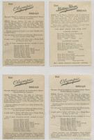 1930's D119 Birds Multiple Bakeries Lot 16  3 1/2 by 5 inches  #*sku2045