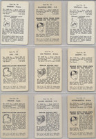 1950's Mother's Cookies D72 Sports Cards 19/42 Will sell singles  #*