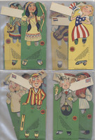 1920/30 T14 Lucky Strikes Novelty Designs Set (18) #51-68   #*