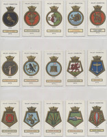 1925 W.D.H.O. Wills Ships Badges Set 50  #*