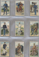 1910 T81 Recruit Cigarettes Military Set (50) DIE CUT  #*