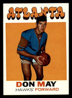 1971-72 Topps #6 Don May DP Near Mint+ 