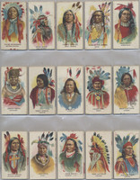1950 V118 Canada British American Indians Chiefs Set 50  #*