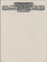 1930/1940 KNIGHT OF THE KU KLUX KLAN LETTER HEAD  #*