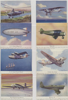 1930'S D2 Airplanes Of America With 36/42 Cards & Album  #*