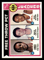 1974-75 Topps #210 ABA Free Throw LL Near Mint+ LL   ID:309803