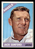 1966 Topps #23 Jack Sanford Ex-Mint Angels  ID:309884