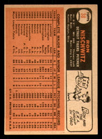 1966 Topps #38 Ron Nischwitz Excellent+ Tigers  ID:309926