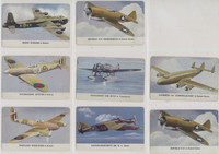 1940's Leaf Brand Inc R112-5b Card-O Aeroplane Series D Card O Chewing Gum Back Lot 25/27  #*