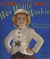 1937 Shirley Temple In Wee Willie Winkie 32 Pages 10X9 1/4 Inches   #*