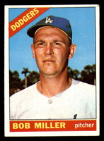 1966 Topps #208 Bob Miller Excellent+ Dodgers  ID:310413
