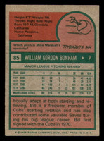 1975 Topps Mini #85 Bill Bonham Excellent+ Cubs    ID:311452