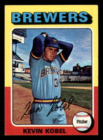 1975 Topps Mini #337 Kevin Kobel Ex-Mint Brewers  ID:311741