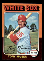 1975 Topps Mini #348 Tony Muser Ex-Mint White Sox  ID:311752