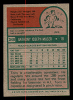 1975 Topps Mini #348 Tony Muser Ex-Mint White Sox  ID:311752