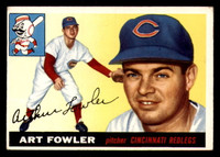 1955 Topps #3 Art Fowler Excellent+ RC Rookie Reds   ID:312144