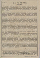 1895 Hachette, France #72 Lafayette Ex+  #*