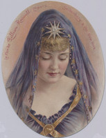 1890s Lillian Russell La Florde Cigars Oval  #*