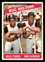 1966 Topps #99 Willie Stargell/Donn Clendenon Buc Belters Very Good Pi ID:312393