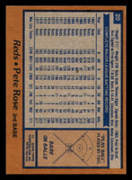 1978 Topps #20 Pete Rose DP Ex-Mint Reds DP   ID:312704