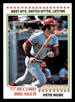 1978 Topps #5 Pete Rose RB Near Mint+ Reds RB   ID:312706