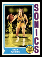 1974-75 Topps #106 Dick Gibbs Near Mint   ID:312807