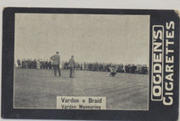 1902 Ogden's Cigarettes Golf Vardon v Braid Vardon Measuring  #*