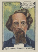 1930 Meurisse France Series 90 Famous Writers #12/90 Charles Dickens Nr-Mt  #*