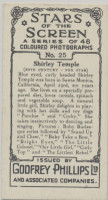 1936 Godfrey Phillips London Stars Of The Screen #25/48 Ex-Mt  #*