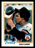 1978 Topps #580 Rod Carew Ex-Mint Twins  ID:314196