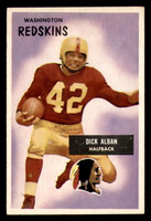 1955 Bowman #12 Dick Alban Very Good Redskins   ID:315473