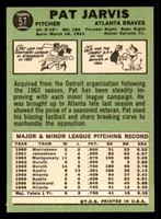 1967 Topps #57 Pat Jarvis Ex-Mint RC Rookie  ID: 316195
