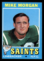 1971 Topps #57 Mike Morgan Near Mint RC Rookie Saints   ID:317203