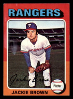 1975 Topps Mini #316 Jackie Brown Very Good Rangers    ID:317896