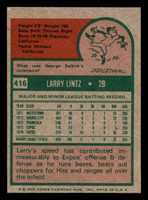 1975 Topps Mini #416 Larry Lintz Miscut Expos    ID:317996