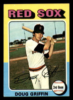 1975 Topps Mini #454 Doug Griffin Excellent+ Red Sox    ID:318034