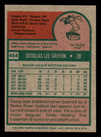 1975 Topps Mini #454 Doug Griffin Excellent+ Red Sox    ID:318034