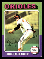 1975 Topps Mini #491 Doyle Alexander Excellent Orioles    ID:318071