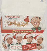 1950's Chesterfield Cigarettes Cartoon Insert Die Cut Glossy Insert  #*