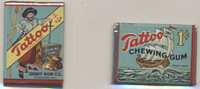 1932 ORIG. ORBIT PIRATE GUM TATTOO UNOPENED WAX PACK 1 CENT BLUE  #*