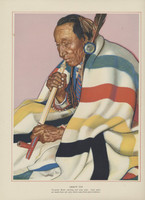 1947 Great Northern Railway Co. 24 Art Prints Blackfeet Indians By Winold Reiss  #*