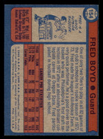 1974-75 Topps #154 Fred Boyd Ex-Mint 76ers   ID:319139