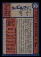 1974-75 Topps #219 Ralph Simpson Near Mint+ Nuggets   ID:319200
