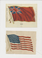 1910 S-31 NATIONAL FLAGS LOT OF (16) SIZE 4.5 BY 6.25 INCHES  #*