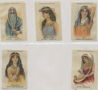 1910 S-80 WOMEN OF ANCIENT EGYPT LOT OF (5) 2 X 3 1/4 INCHES  #*