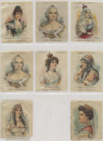 1910 S-75 FAMOUS QUEENS LOT OF (14) 2 X 3 1/4 INCHES  #*