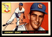 1955 Topps #101 Johnny Gray Ex-Mint RC Rookie  ID: 320741