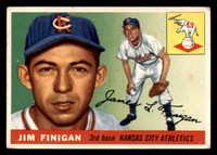 1955 Topps #14 Jim Finigan Excellent+ RC Rookie  ID: 320756